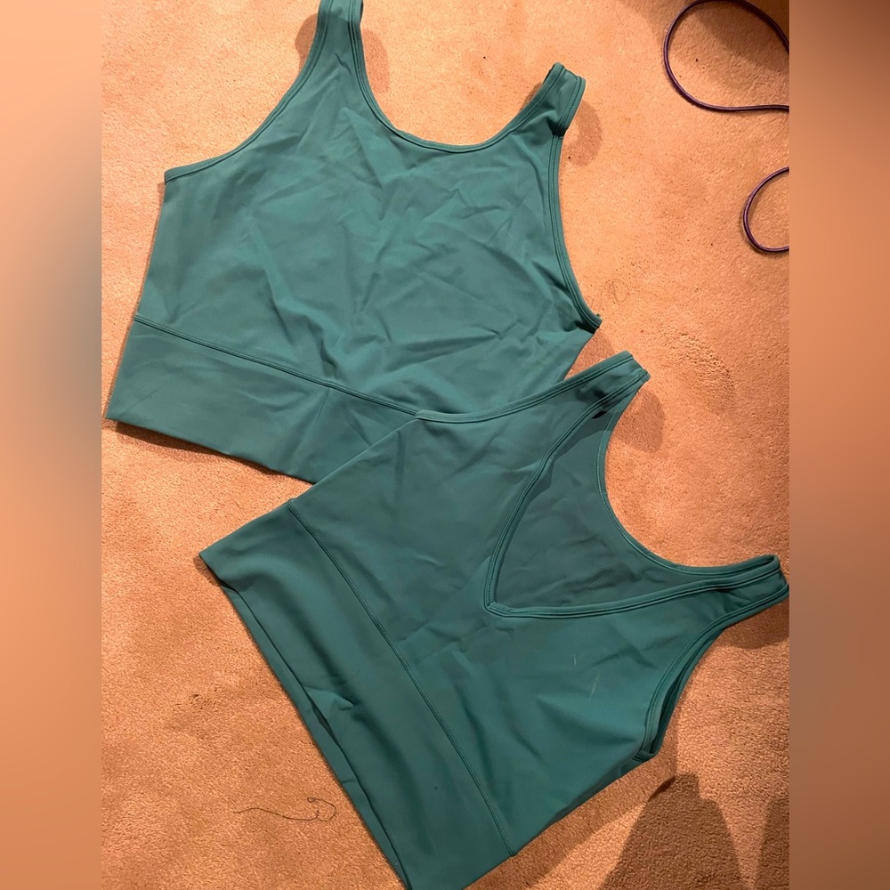 Lululemon PowerPivot Tank Crop Tops